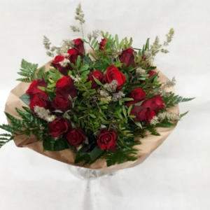 BOUQUET DE ROSES ROUGES