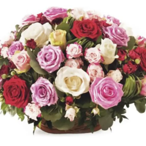SMALL ROUND IN SHAPE FLORAL DECORATIONS